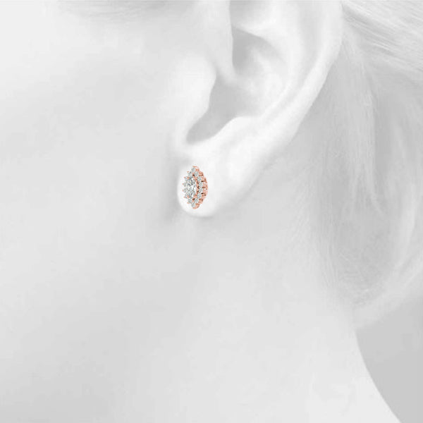 Marquise Gemstone Earrings · 0.32 ct tw