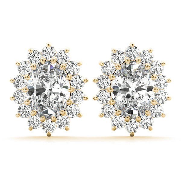 Oval Gemstone Earrings · 0.56 ct tw