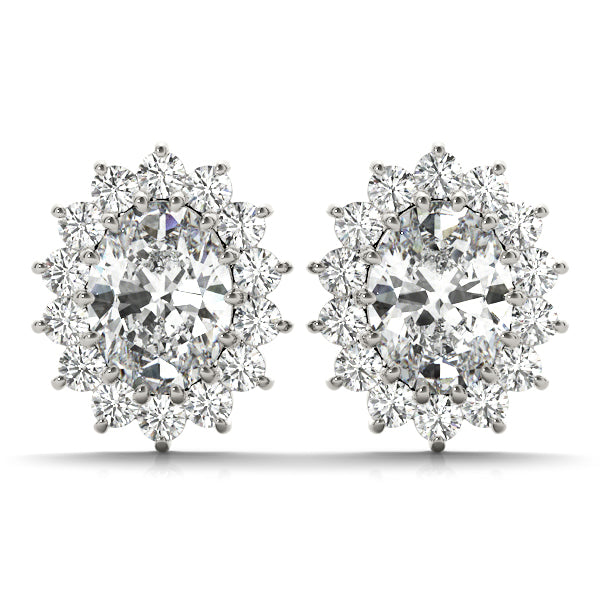 Oval Gemstone Earrings · 0.40 ct tw