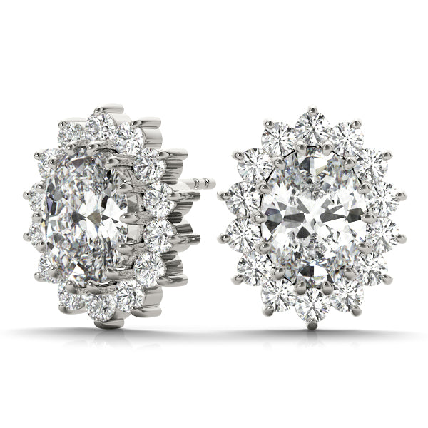 Oval Gemstone Earrings · 0.56 ct tw