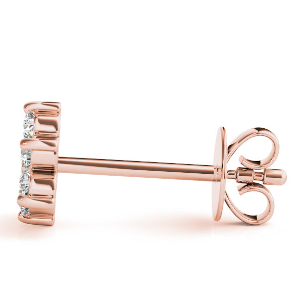 Cluster Diamond Earrings · 0.21 ct tw