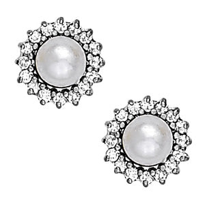 Pearl Gemstone Earrings · 1.20 ct tw
