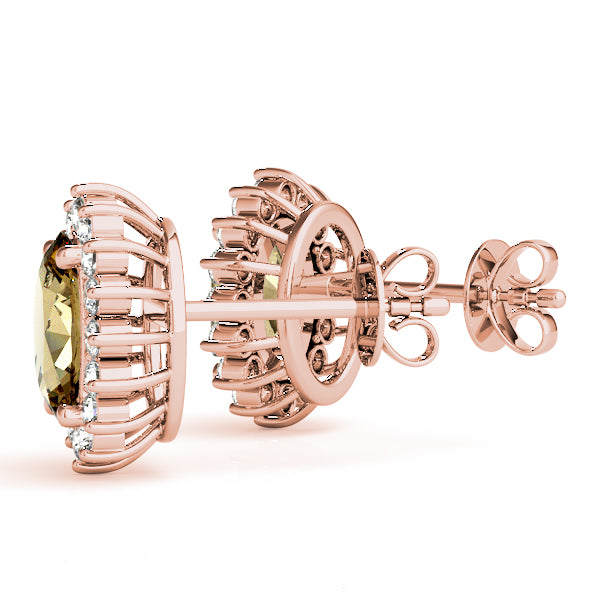 Oval Gemstone Earrings · 0.44 ct tw