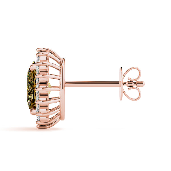 Oval Gemstone Earrings · 0.36 ct tw