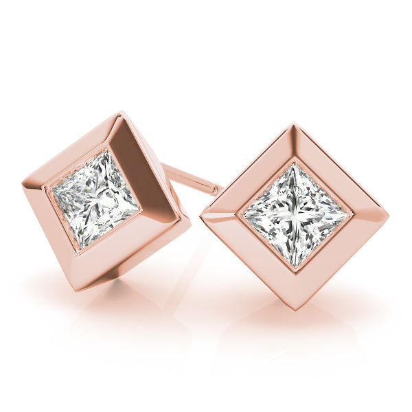 Single Stone Earrings