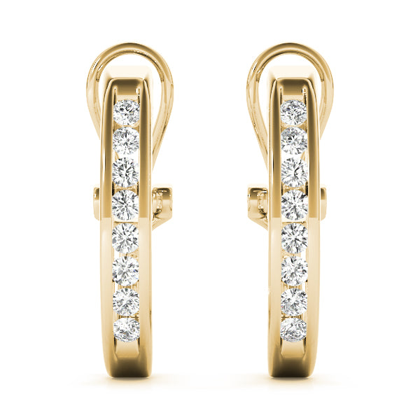 J-hoops Diamond Hoop · 0.24 ct tw