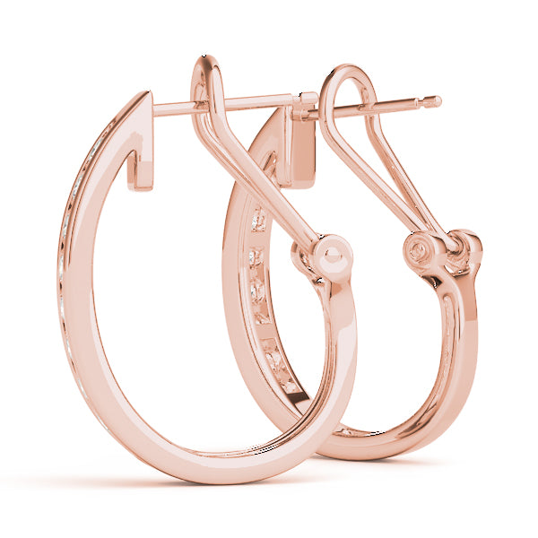 J-hoops Diamond Hoop · 0.48 ct tw