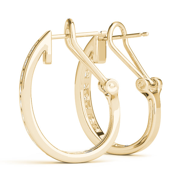 J-hoops Diamond Hoop · 0.48 ct tw