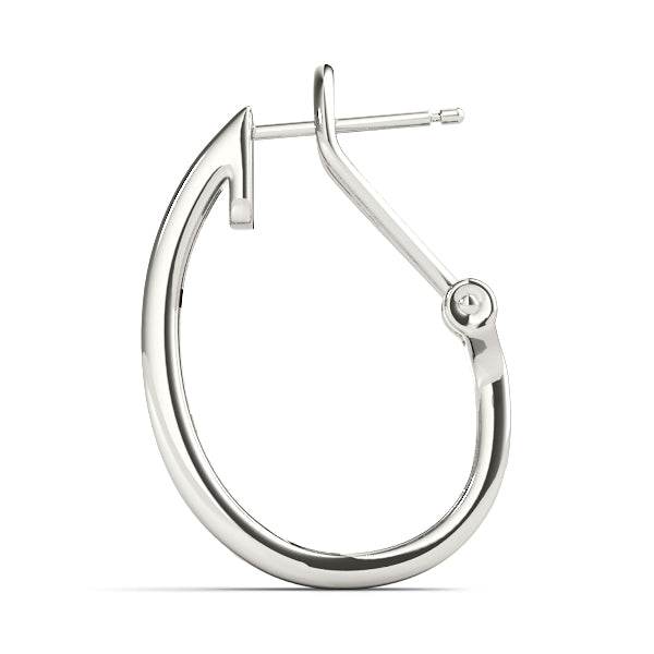 J-hoops Diamond Hoop · 0.24 ct tw