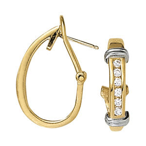 J-hoops Diamond Hoop · 0.42 ct tw
