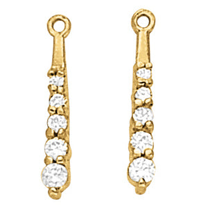 Jackets Diamond Earrings · 0.18 ct tw