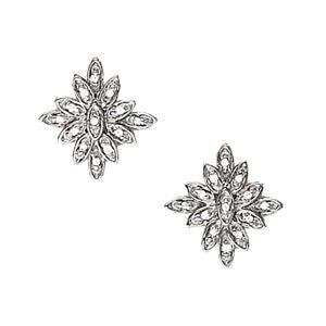 Cluster Diamond Earrings · 0.26 ct tw