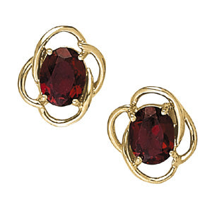 Oval Jackets Earrings