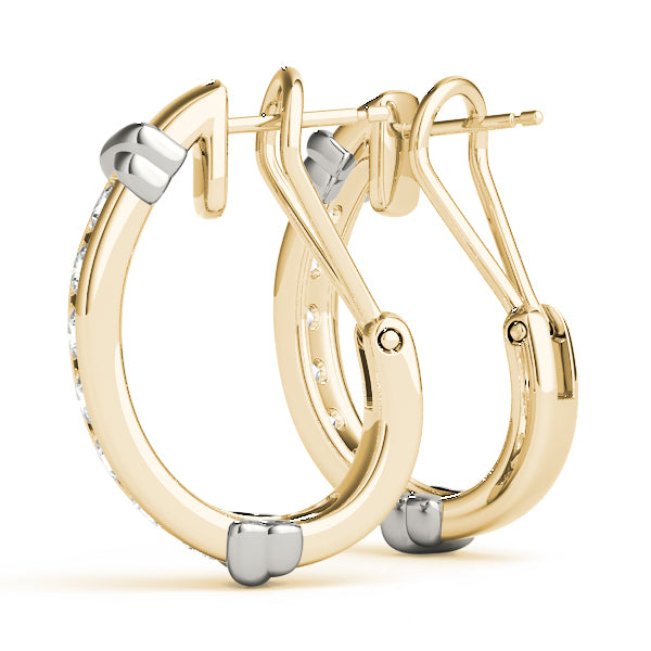 J-hoops Diamond Hoop · 0.98 ct tw