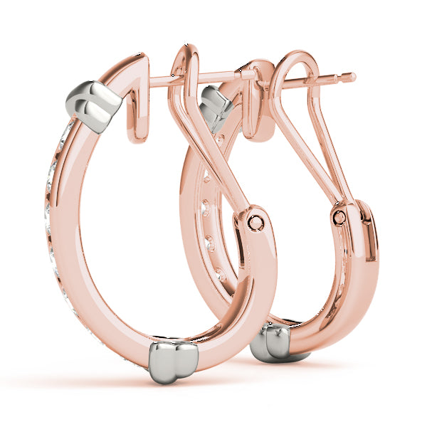 J-hoops Diamond Hoop · 0.98 ct tw