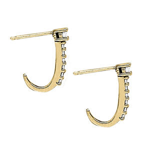 J-hoops Diamond Hoop · 0.98 ct tw