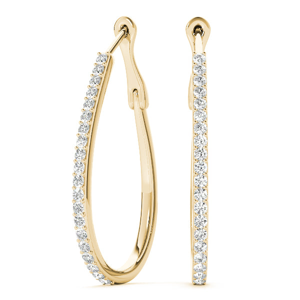 Standard Hoops Diamond Hoop · 1.00 ct tw