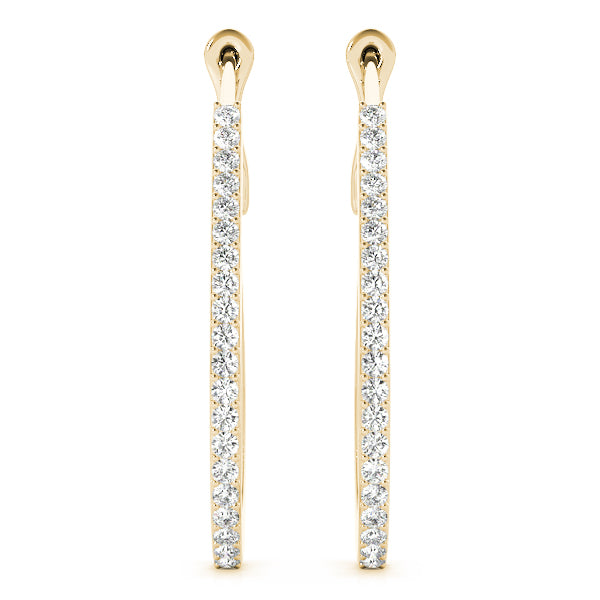 Standard Hoops Diamond Hoop · 0.50 ct tw