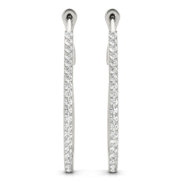 Standard Hoops Diamond Hoop · 0.50 ct tw