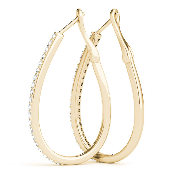 Standard Hoops Diamond Hoop · 0.50 ct tw