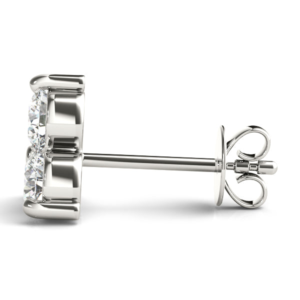 Three-Stone Diamond Earrings · 1.50 ct tw