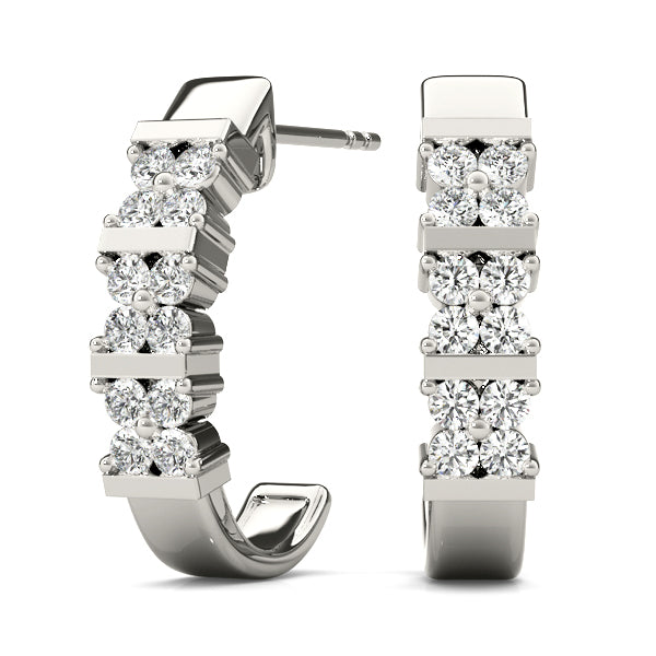 Diamond Hoop · 0.48 ct tw