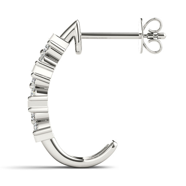 Diamond Hoop · 0.48 ct tw