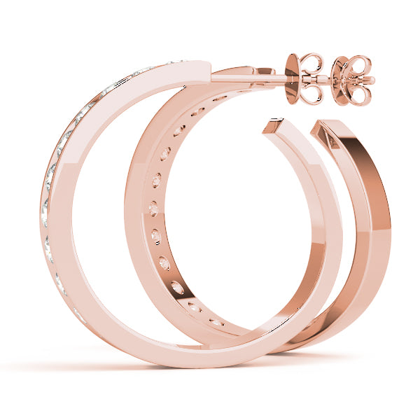 Standard Hoops Diamond Hoop · 1.92 ct tw
