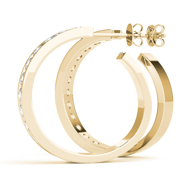Standard Hoops Diamond Hoop · 0.81 ct tw