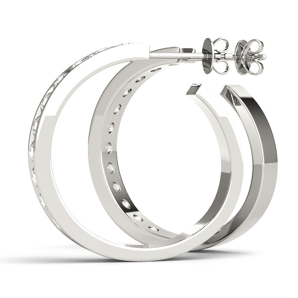 Standard Hoops Diamond Hoop · 0.48 ct tw