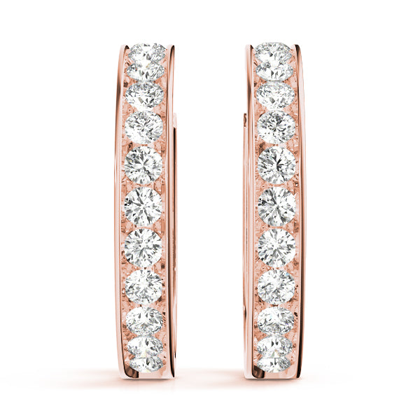 Standard Hoops Diamond Hoop · 0.81 ct tw