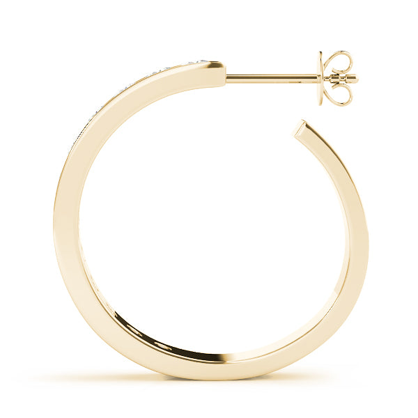 Standard Hoops Diamond Hoop · 0.24 ct tw