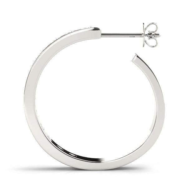 Standard Hoops Diamond Hoop · 0.24 ct tw