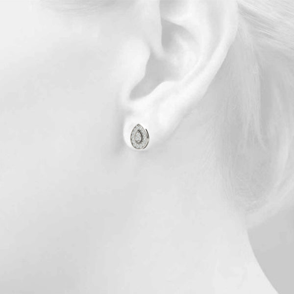 Cluster Diamond Earrings · 0.26 ct tw
