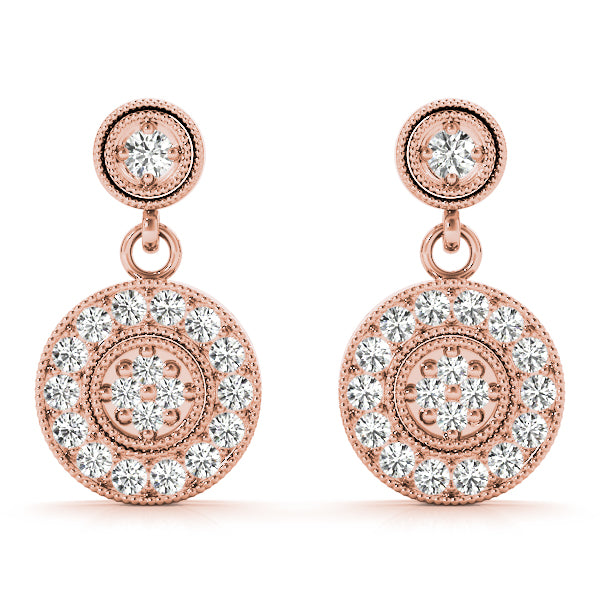 Cluster Diamond Earrings · 0.22 ct tw