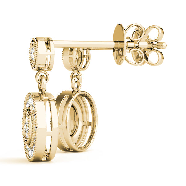 Cluster Diamond Earrings · 0.22 ct tw