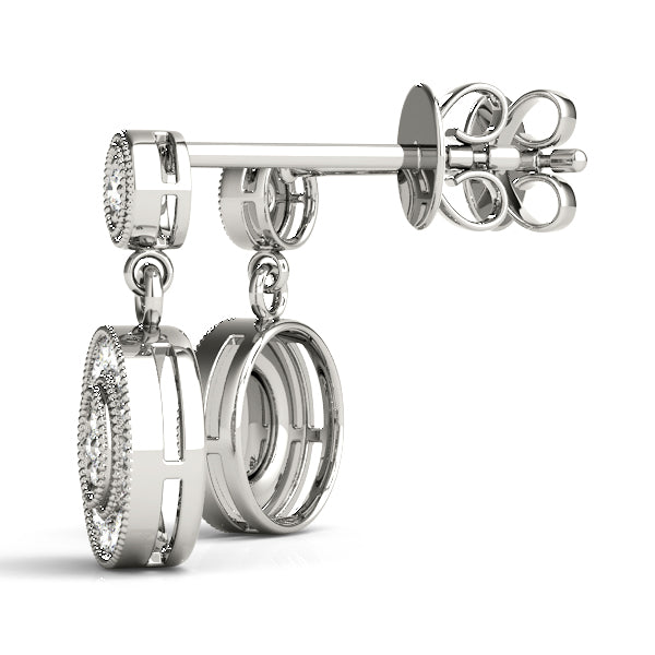 Cluster Diamond Earrings · 0.22 ct tw