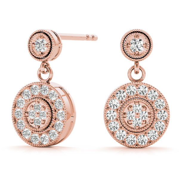Cluster Diamond Earrings · 0.22 ct tw