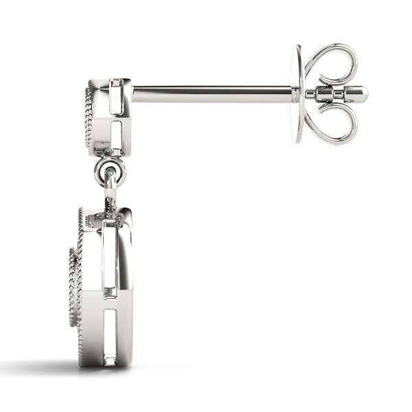 Cluster Diamond Earrings · 0.22 ct tw