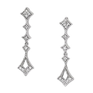 Fashion Diamond Earrings · 0.12 ct tw