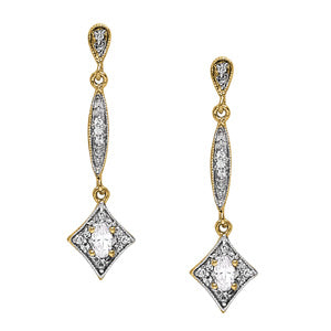 Oval Fashion Diamond Earrings · 0.82 ct tw