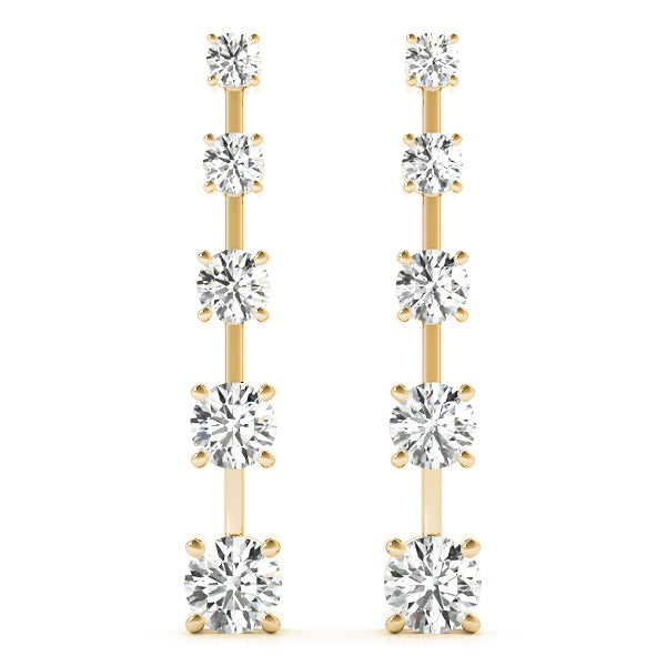 Journey Diamond Earrings · 2.00 ct tw