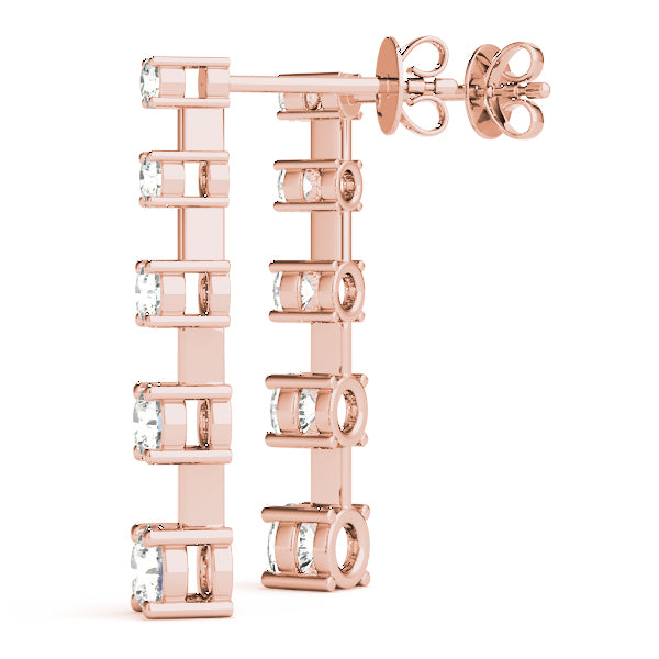 Journey Diamond Earrings · 2.00 ct tw