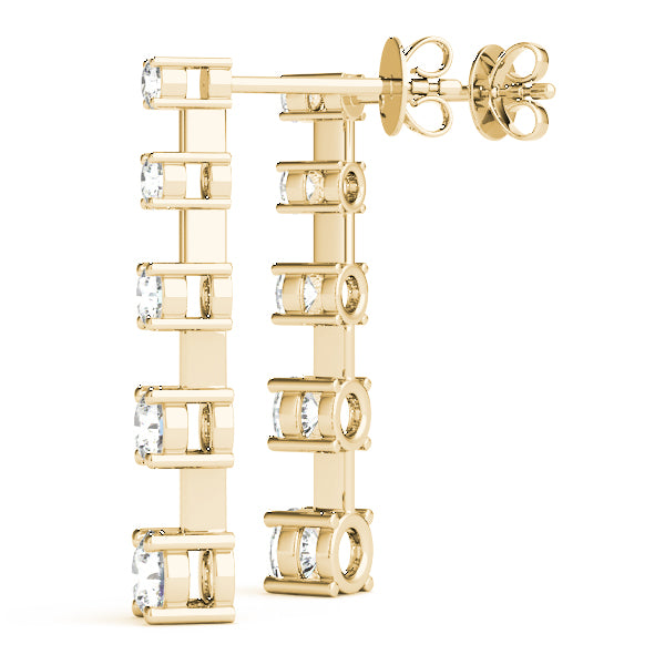 Journey Diamond Earrings · 1.00 ct tw