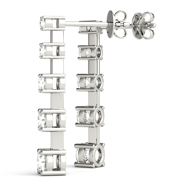 Journey Diamond Earrings · 1.00 ct tw