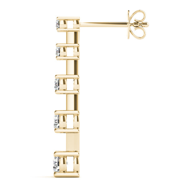 Journey Diamond Earrings · 2.00 ct tw