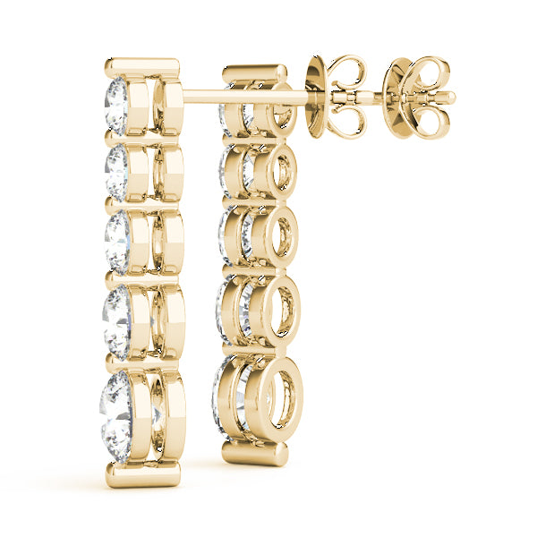 Journey Diamond Earrings · 1.98 ct tw