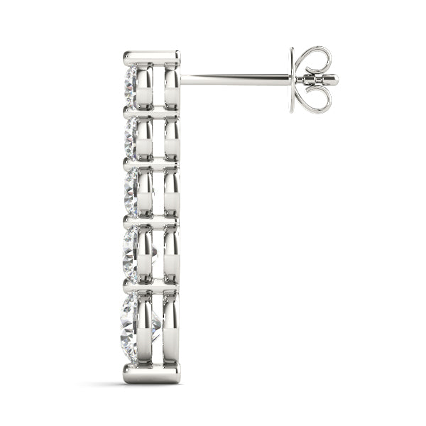 Journey Diamond Earrings · 1.98 ct tw
