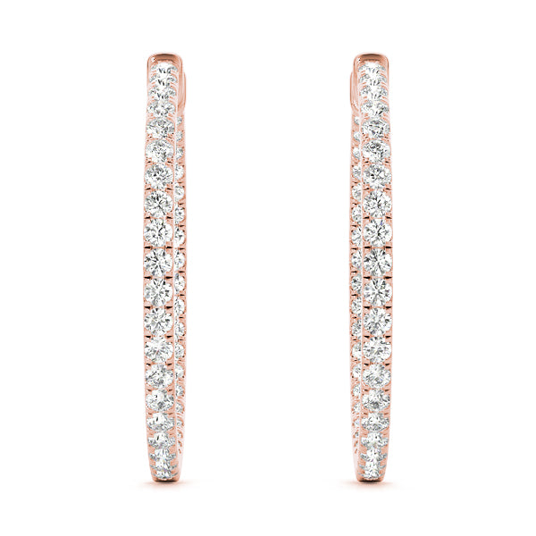 Standard Hoops Diamond Hoop · 0.41 ct tw