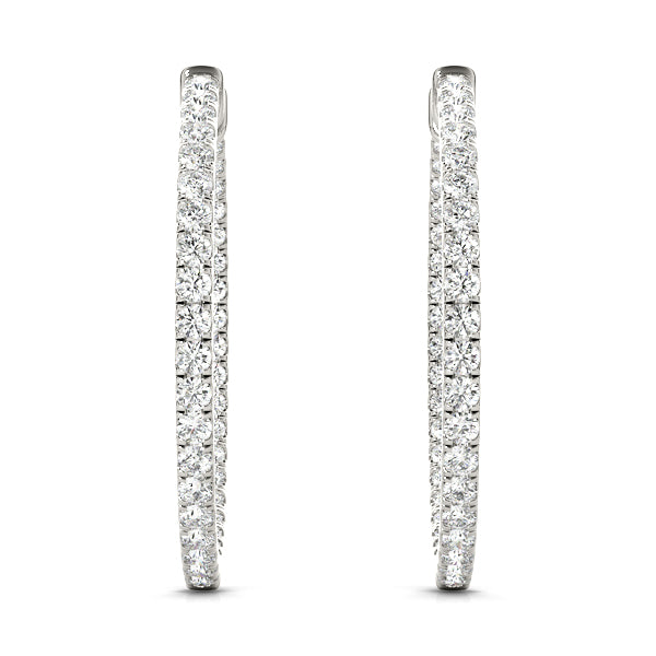 Standard Hoops Diamond Hoop · 0.41 ct tw